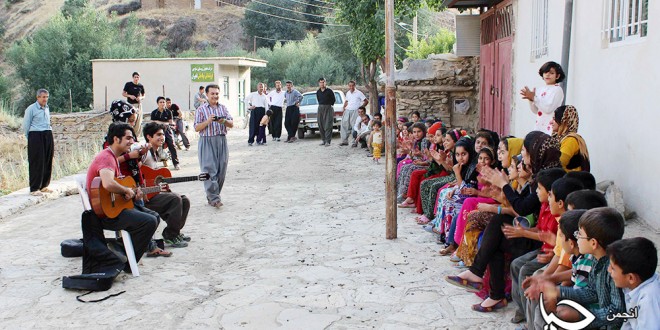 کمیته آموزش در روستای “هەنجیران”و”دەرەوەران”