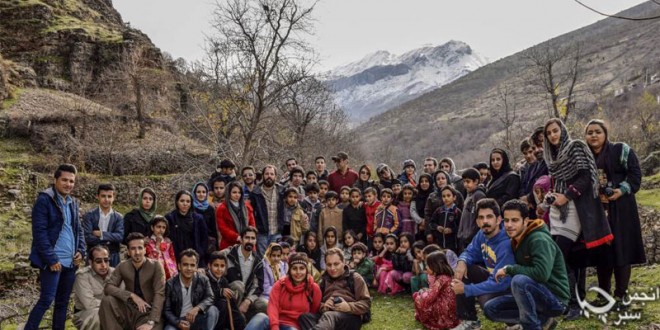 حضور انجمن سبز چیا در طرح رودخانه های سرزمین من