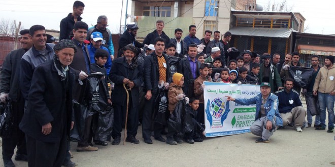 پاکسازی مشارکتی روستای ده ره تفی