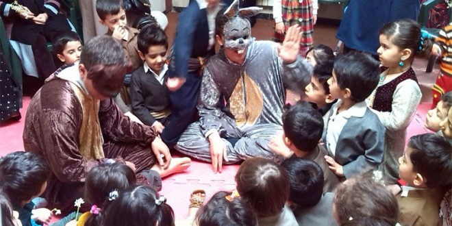 حضور کمیته کودکان چیا در مهدکودک چالاک