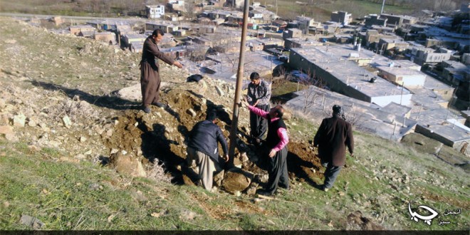 پێشوازی خهڵکی دهرهتفێ له لهقلهقهکان