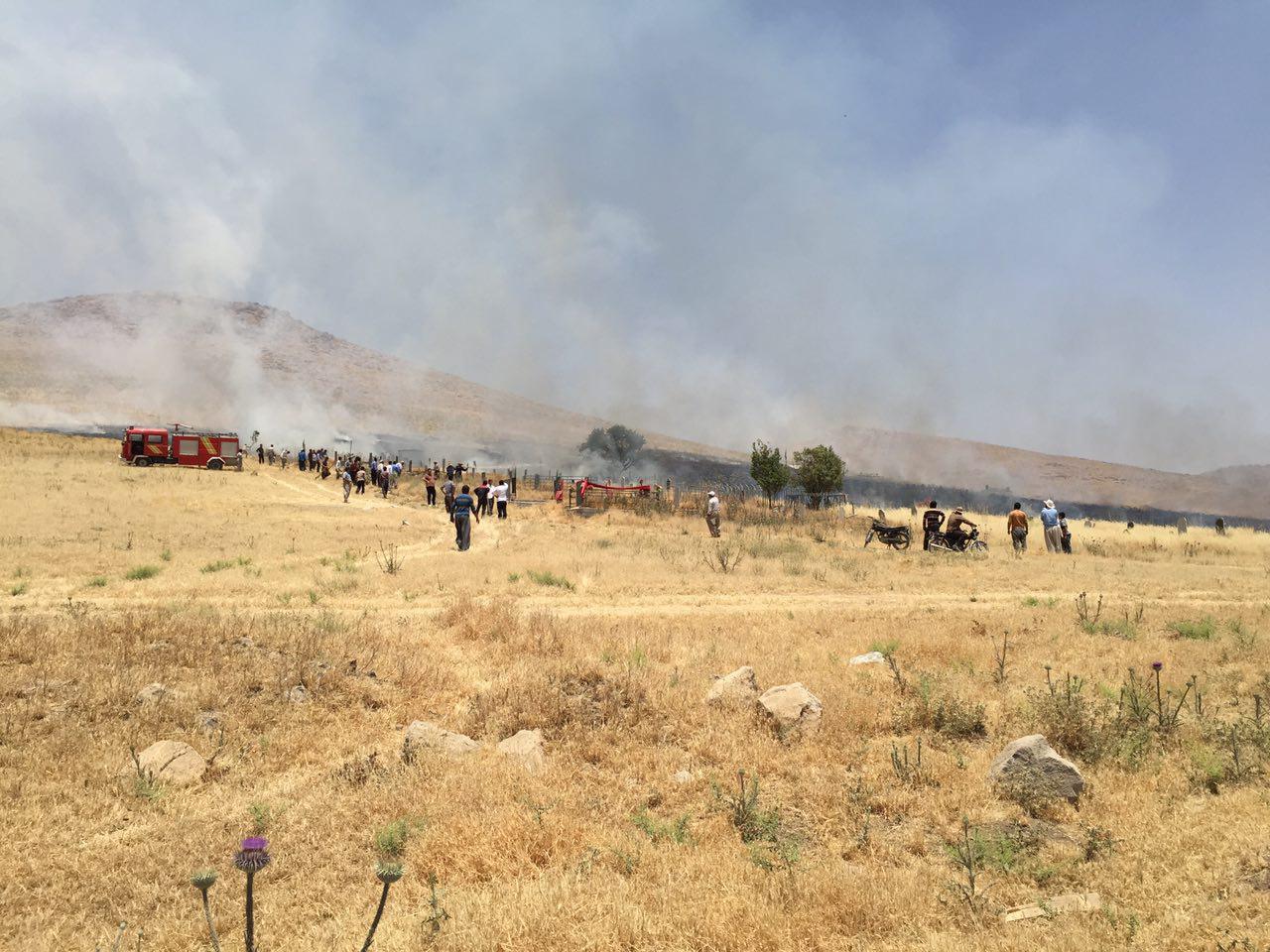 ده‌ستی وێرانکه‌ری ئاگر گه‌یشته‌ پیرانشار