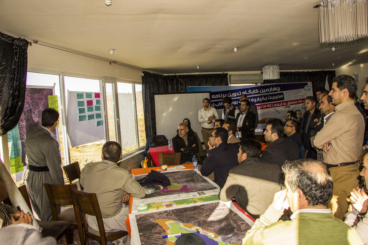 چهارمین کارگروه تدوین برنامه مدیریت یکپارچه زیست بومی تالاب زریبار