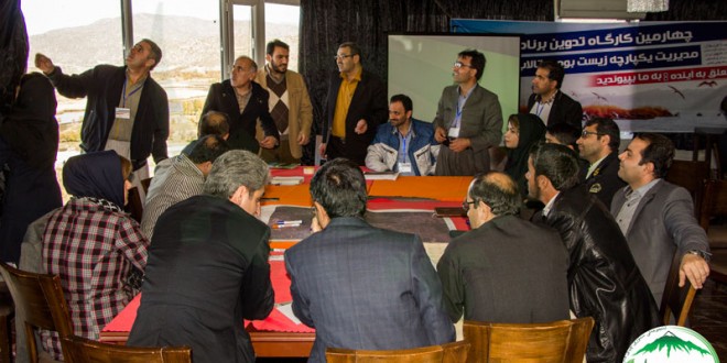 چهارمین کارگروه تدوین برنامه مدیریت یکپارچه زیست بومی تالاب زریبار به روایت تصویر