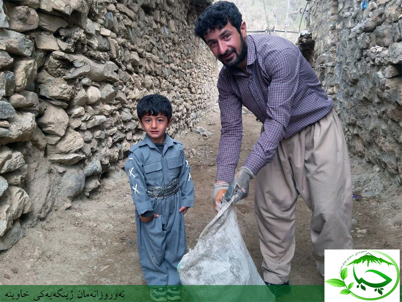 استقبال از نوروز با روستا تکانی