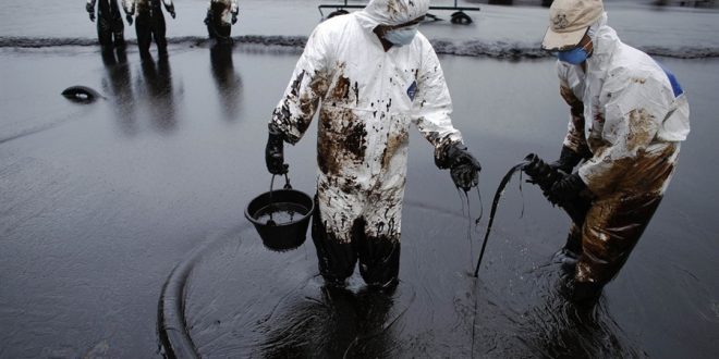 اثرات آلودگی نفتی بر محیط زیست آبی