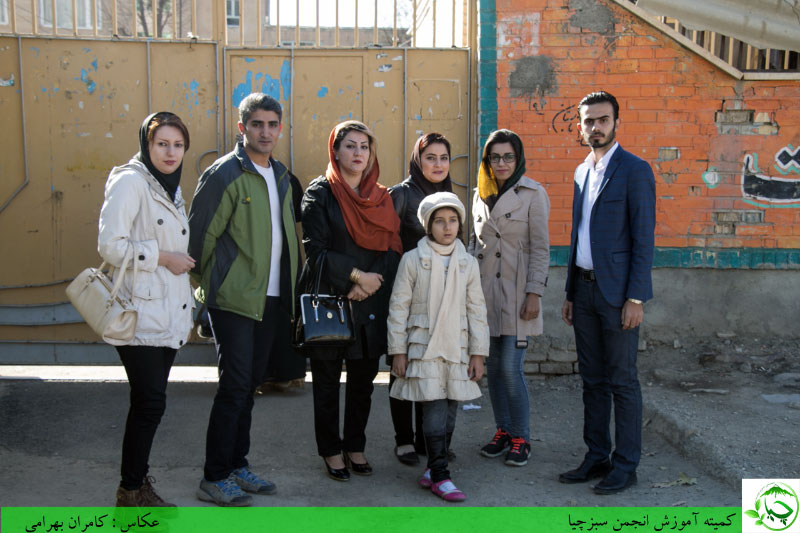 حضورکمیته آموزش در مدرسه صادقین