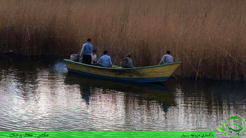 پاکسازی زریبار به مناسبت بازگشت پرندگان مهاجر