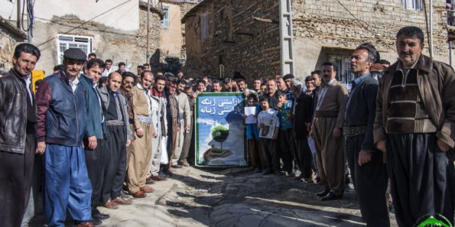 حضورکمیته آموزش چیا در روستای برقرو
