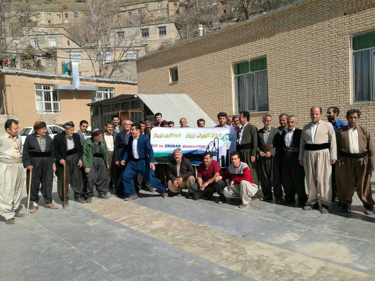 حضور کمیته آموزش انجمن سبز چیا در روستای “کەڕاوا”