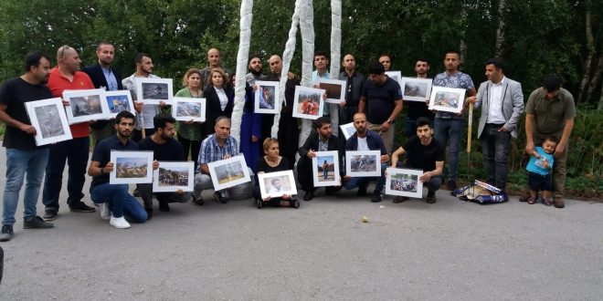 یاد کردنەوەی شەهیدانی ژینگە لە شاری شێفێڵدی بریتانیا