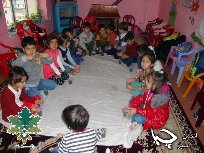 هەڵمەتی ناشتنی بەڕوو لە لایەن مندالانی ژینگە پارێزی پێش سەرەتایی سووسەن مەریوان