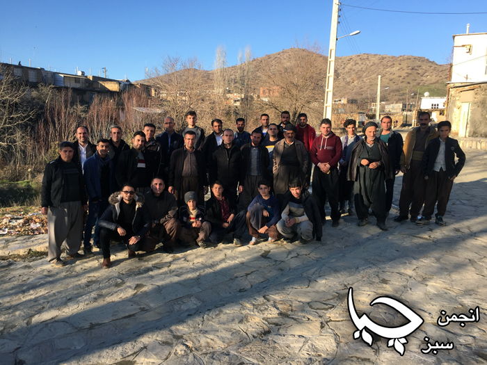 آگاه سازی مردم روستای بالک از وضعیت بحرانی جنگل های منطقه توسط انجمن سبز چیا