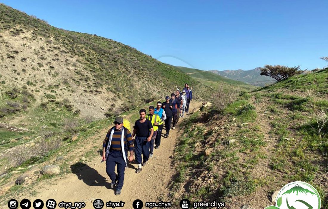 پاکسازی مسیر ” کونە شەم‌شەم ” بە طرف روستای ” تۆراخ تەپە ”  از زبالە