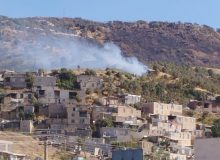 آتشسوزی جنگل‌های محله “تەرخان‌ئاوای” شهر مریوان